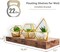 Sorbus 3 Pack Wall Mounted Floating Shelves - for Bedroom, Kitchen, Living Room, Office - Floating Shelf for Trophies, Books, Frames, etc
